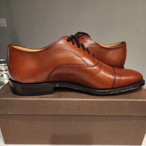 Classic Brown Leather Men's Shoes